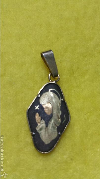 Joyeria: Medalla CHAPADA DE LA VIRGEN NI&Ntilde;A. PRIMERA COMUNI&Oacute;N - Foto 1