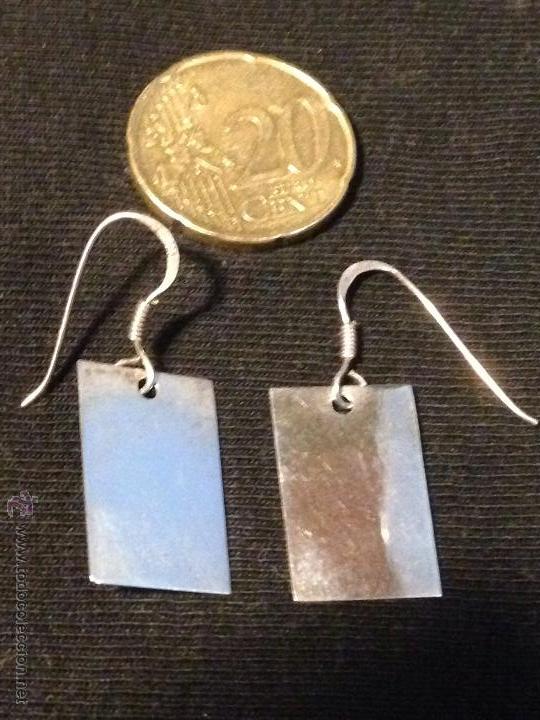 Joyeria: Pendientes de plata de ley 925
