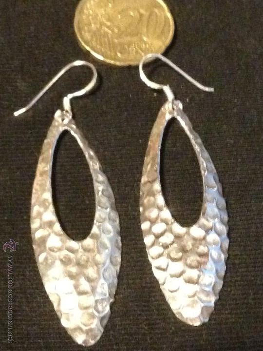 Joyeria: Pendientes de plata de ley. 925