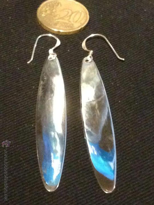 Joyeria: Pendientes de plata de ley 925
