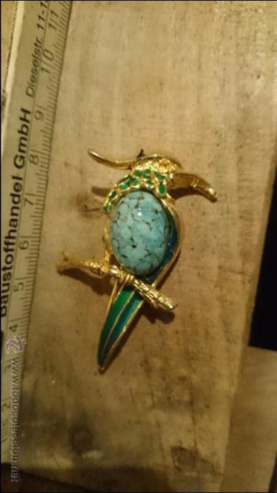 Joyeria: Broche antiguo en forma de ave - Foto 3