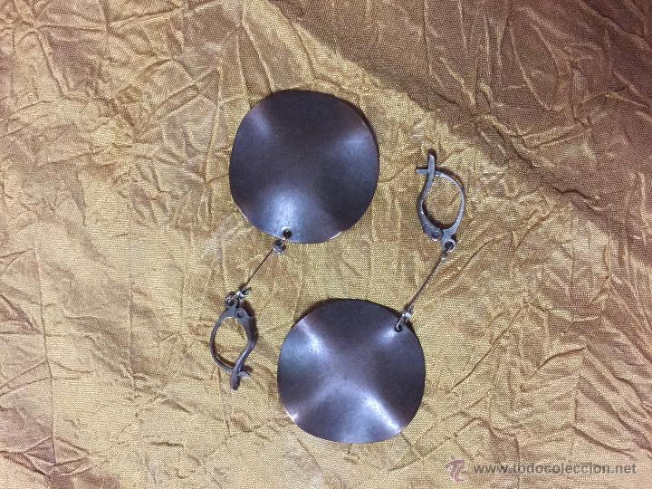 Joyeria: Pendientes de metal color bronce - Foto 1