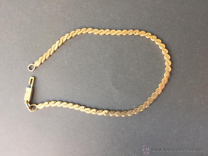 Joyeria: Bonita pulsera chapada en oro