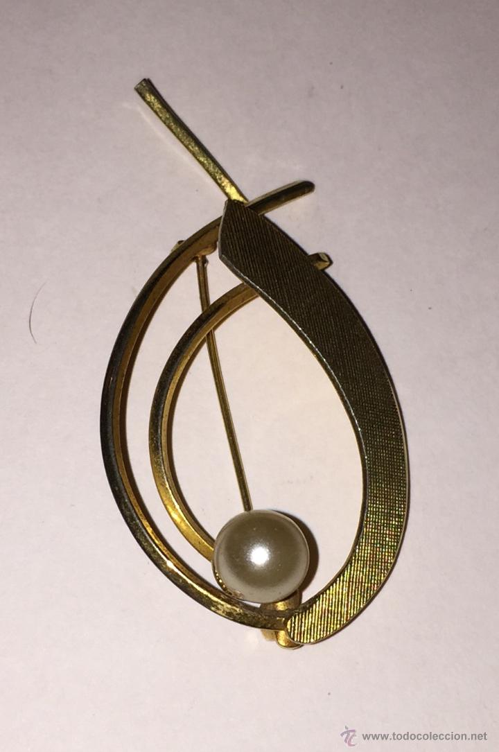 Joyeria: Bonito broche chapado de los a&ntilde;os 60 - Foto 1