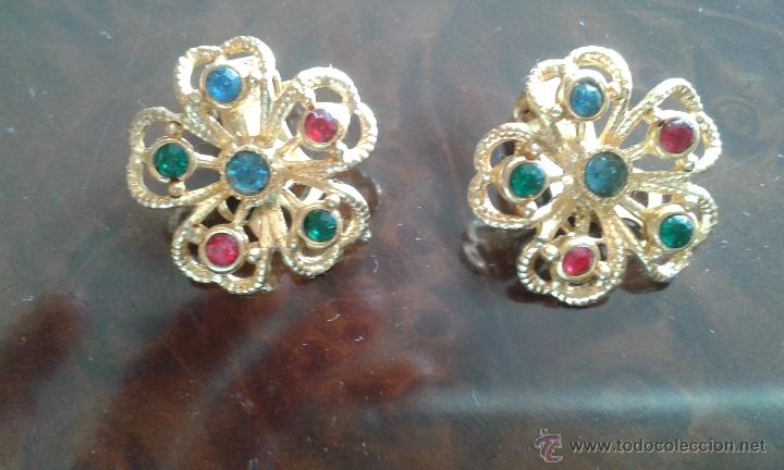 Joyeria: PENDIENTES ANTIGUOS DE BISUTERIA. - Foto 1