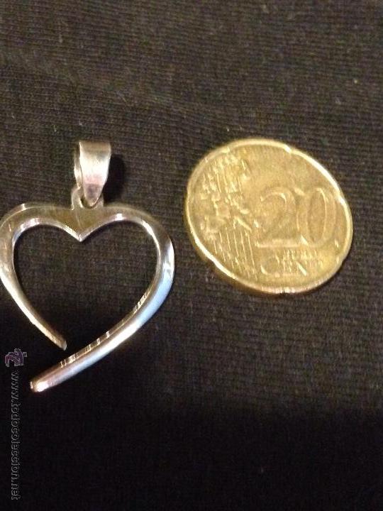 Schmuck: Colgante de plata de ley 925.coraz&oacute;n