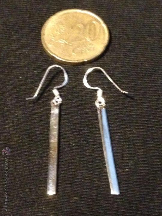 Joaillerie: Pendientes de plata de ley 925