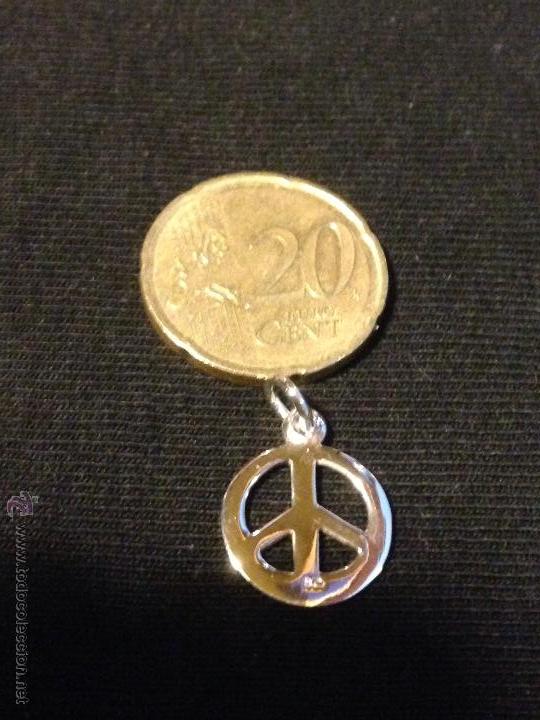 Joyeria: Colgante de plata de ley. 925 .s&iacute;mbolo de La Paz