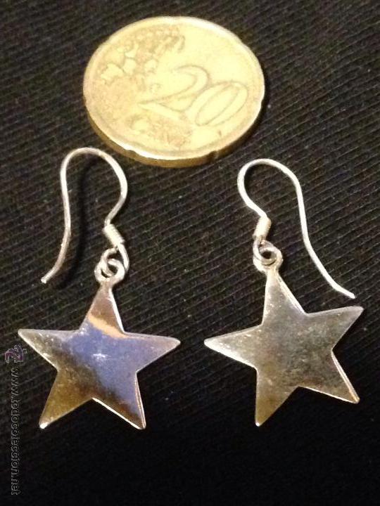 Joyeria: Pendientes de plata de ley 925
