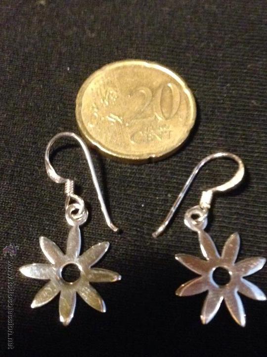 Joyeria: Pendientes de plata de ley 925