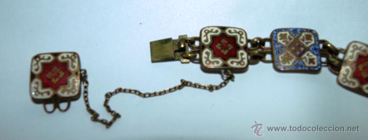Joyeria: PULSERA CON ESMALTES 18 CM APROX. - Foto 3