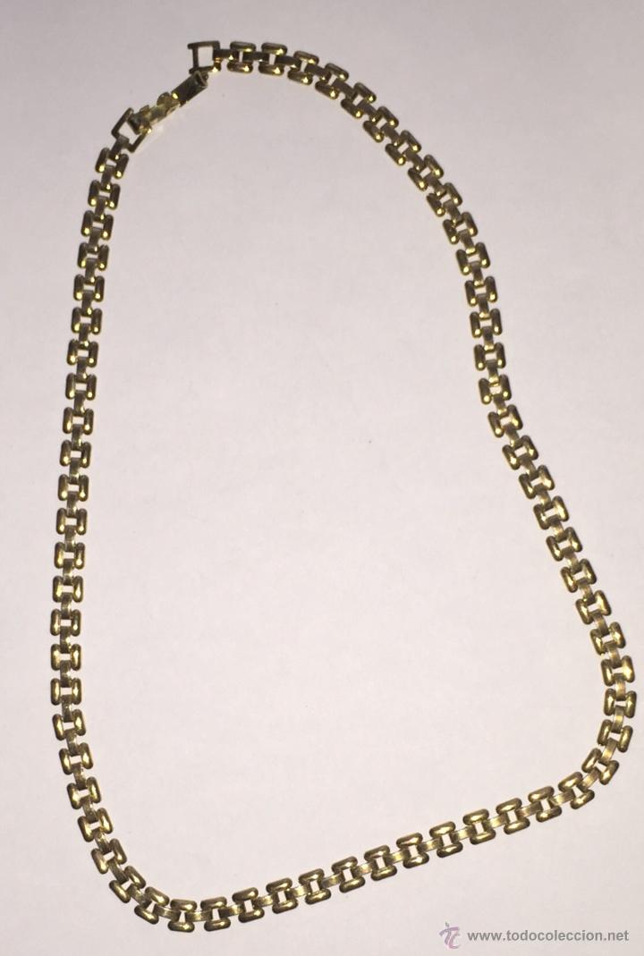 Joyeria: Preciosa cadena chapada en oro