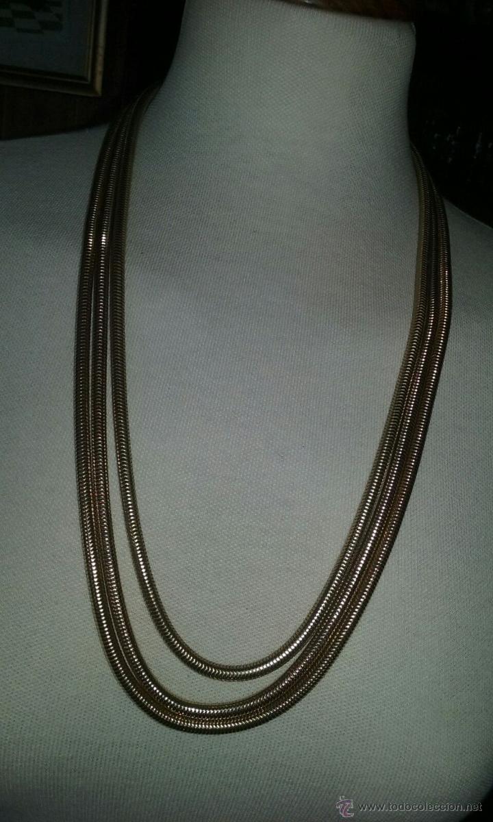 Joyeria: BONITO COLLAR DE BISUTERIA, DE 3 VUELTAS. - Foto 1