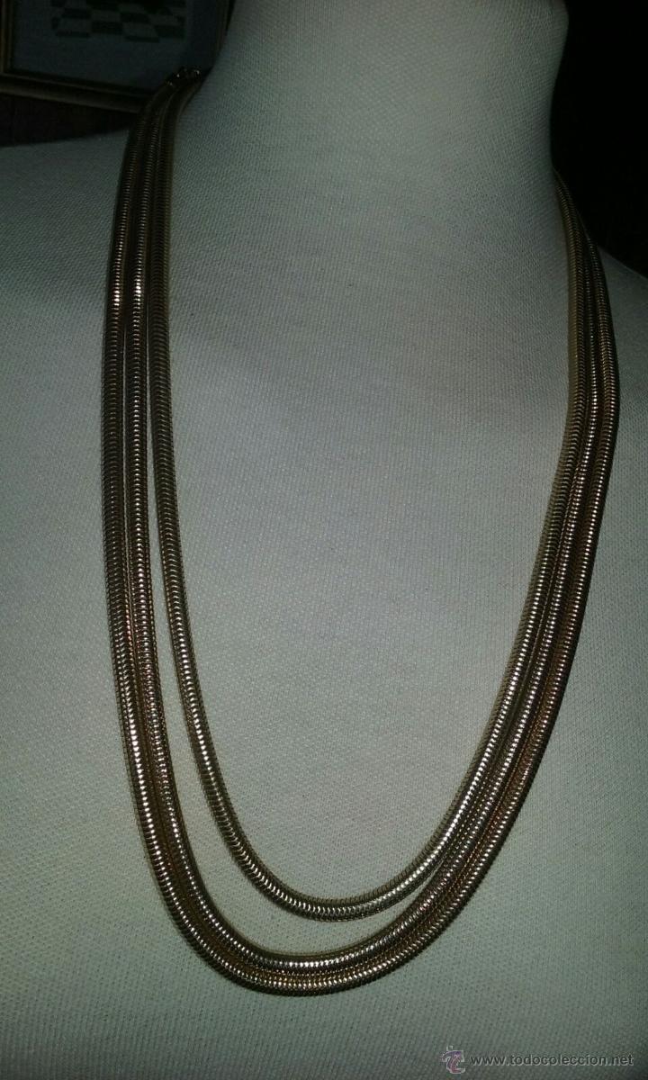 Joyeria: BONITO COLLAR DE BISUTERIA, DE 3 VUELTAS. - Foto 3