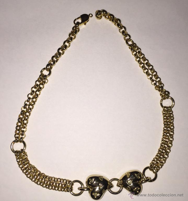 Joyeria: Bonita cadena - gargantilla chapada en oro