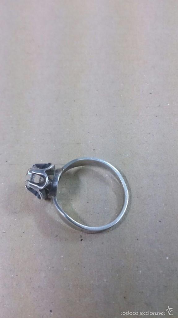 Joyeria: Sortija de plata y circonita - Foto 2