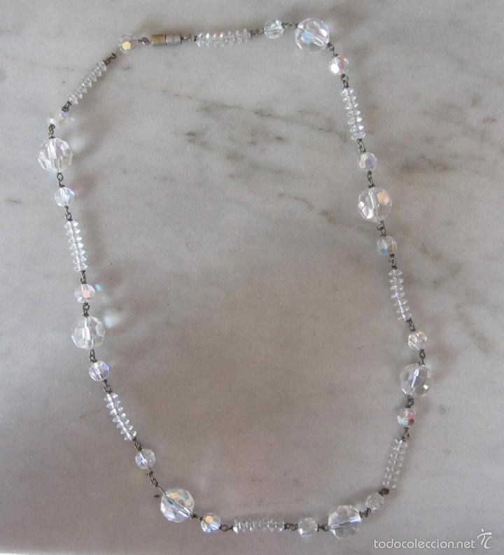 Joyeria: Collar vintage de cristal - Foto 4