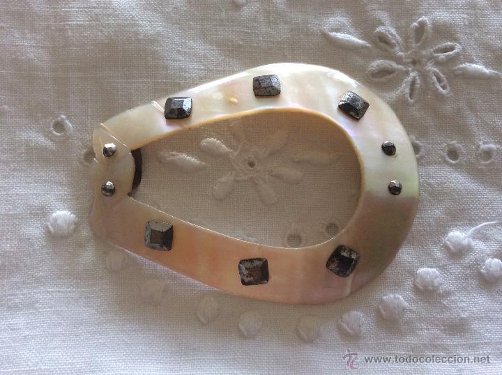 Joyeria: BONITO BROCHE DE NACAR - Foto 1