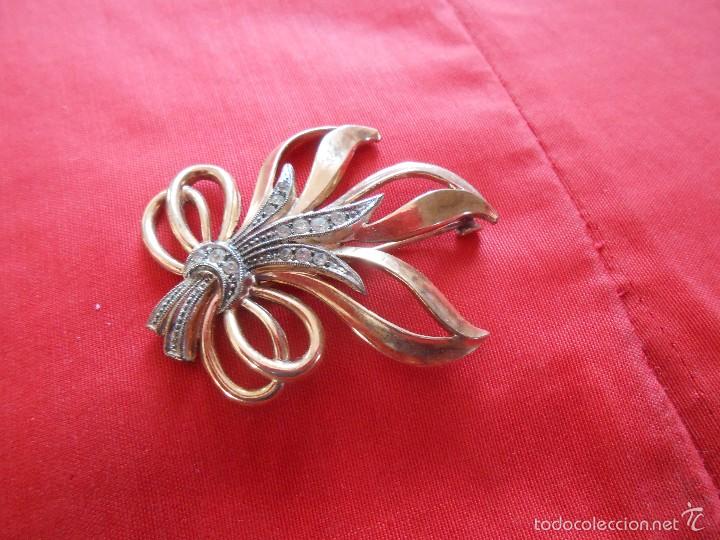 Joyeria: BROCHE   con engarces- A&ntilde;os 40 - Foto 1