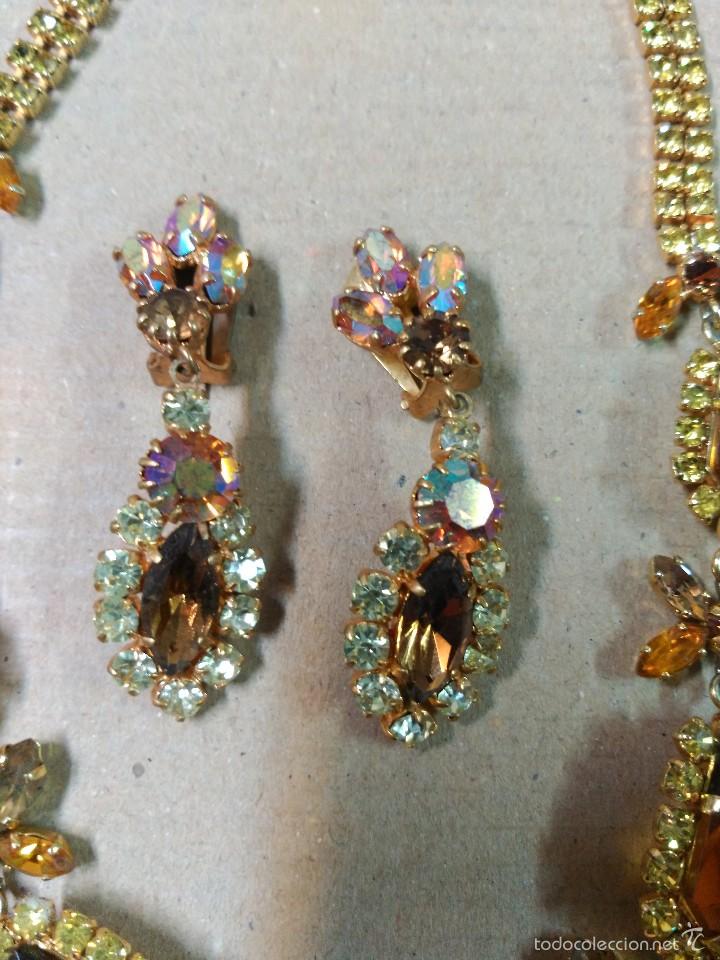 Joyeria: Conjunto de gargantilla y pendientes de bisuteria - Foto 3