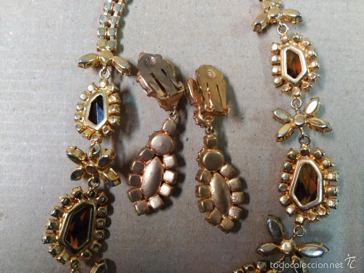 Joyeria: Conjunto de gargantilla y pendientes de bisuteria - Foto 12