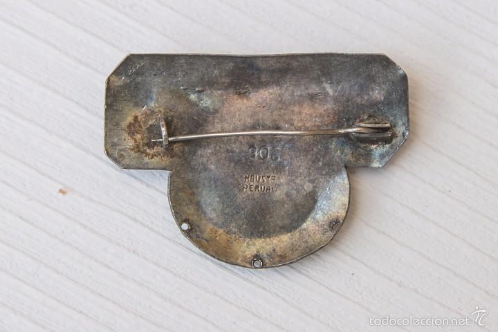Joyeria: Antiguo broche peruano de plata - Foto 3