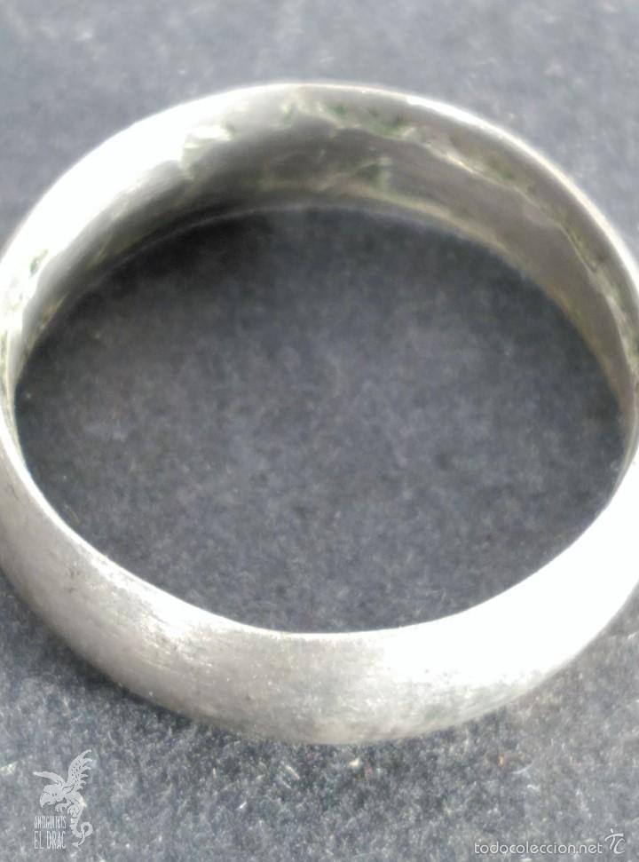 Joaillerie: ANILLO METAL PLATEADO 2CM DI&Aacute;METRO