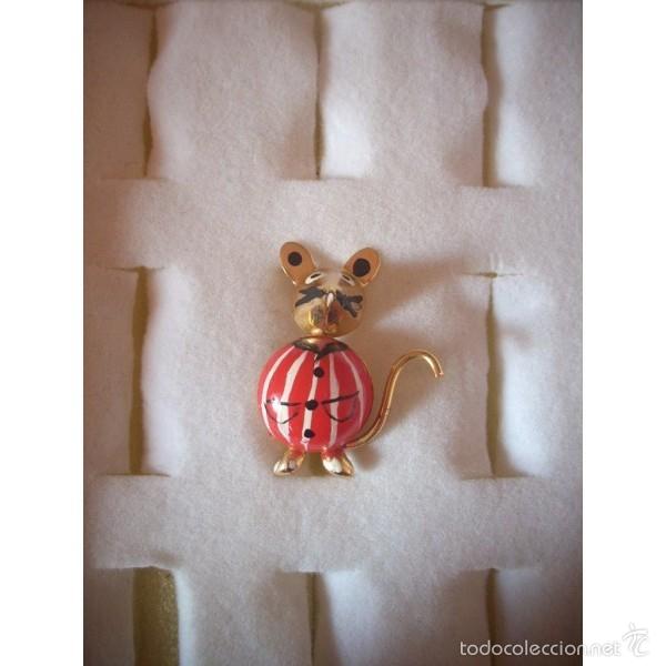 Joyeria: Broche vintage, ratoncito - Foto 1