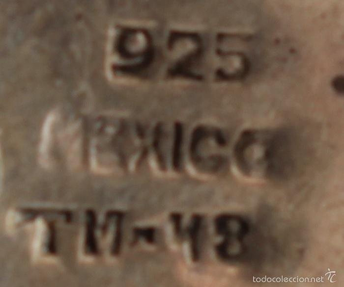 Joyeria: PENDIENTES DE MEXICO EN PLATA DE LEY CON AMBAR - Foto 7