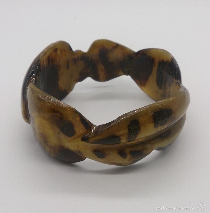 Joyeria: Brazalete antiguo en s&iacute;mil de carey . - Foto 1