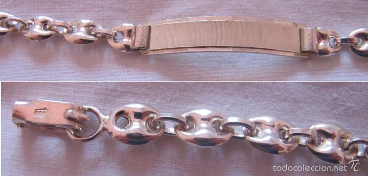 Joyeria: PULSERA ESCLAVA DE PLATA PUNZONADA - Foto 2