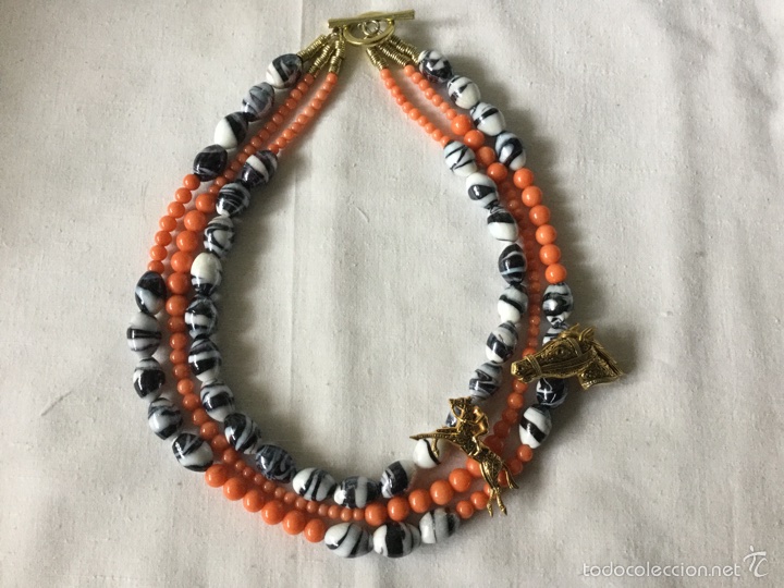 Schmuck: Elegante collar en cristal de murano modelo exclusivo