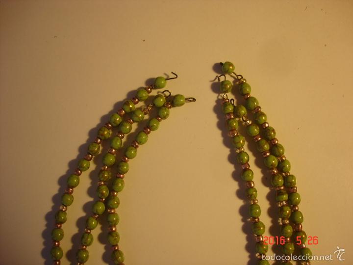 Joyeria: COLLAR 3 VUELTAS PIEDRAS VERDES JASPEADAS - Foto 5