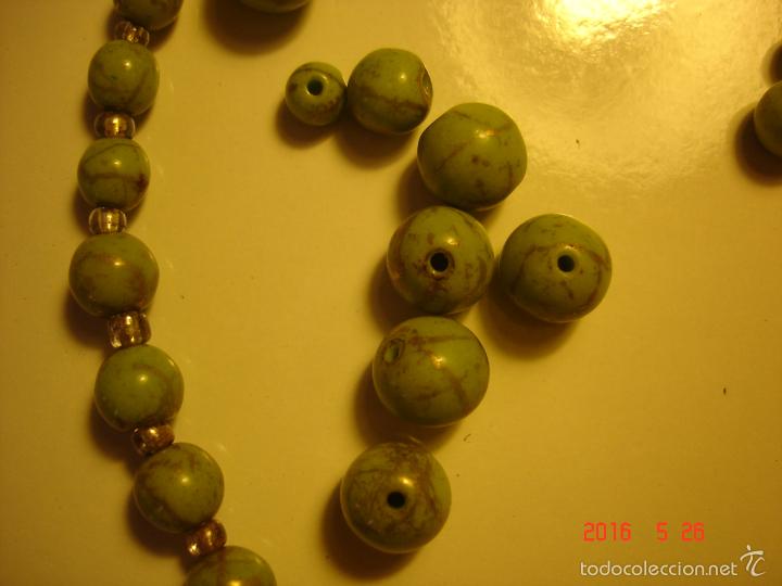 Joyeria: COLLAR 3 VUELTAS PIEDRAS VERDES JASPEADAS - Foto 7