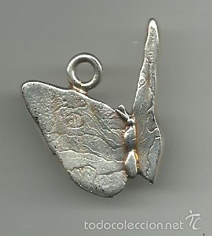 Joaillerie: PRECIOSO COLGANTE BA&Ntilde;O PLATA MARIPOSA