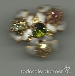 Joaillerie: RARO PENDIENTE ANTIGUO CON PEDRERIA