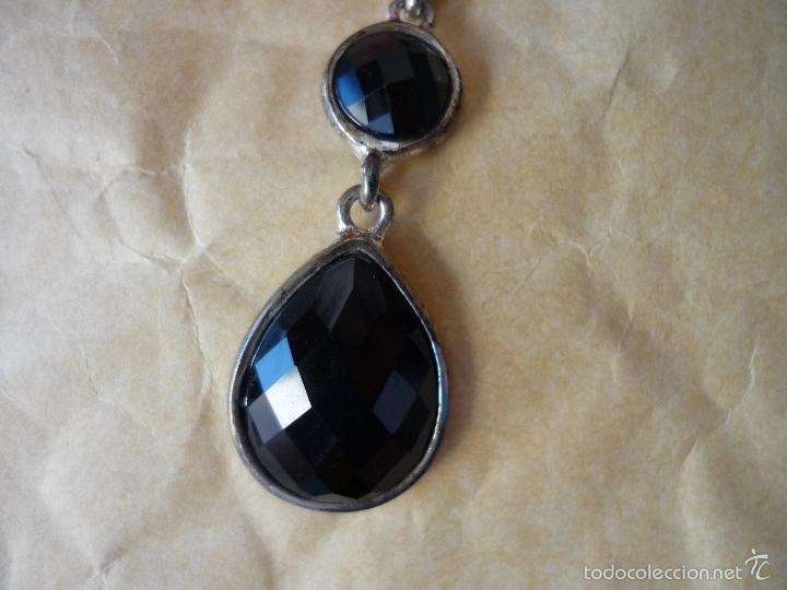 Joyeria: COLLAR CRISTAL NEGRO 28 CM. - Foto 4