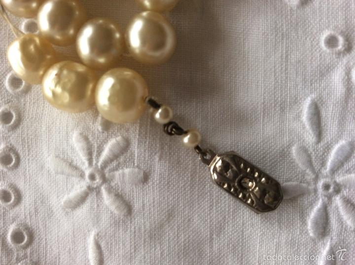 Joyeria: GARGANTILLA VINTAGE IMITACI&Oacute;N A PERLAS CON BROCHE - Foto 2