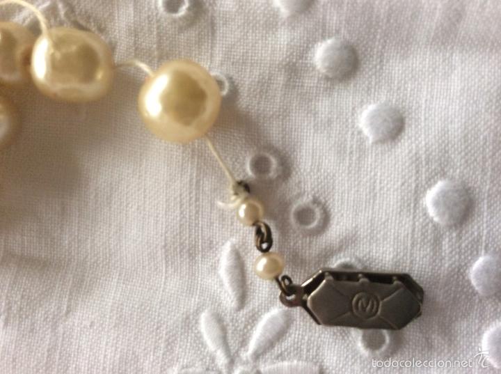 Joyeria: GARGANTILLA VINTAGE IMITACI&Oacute;N A PERLAS CON BROCHE - Foto 3