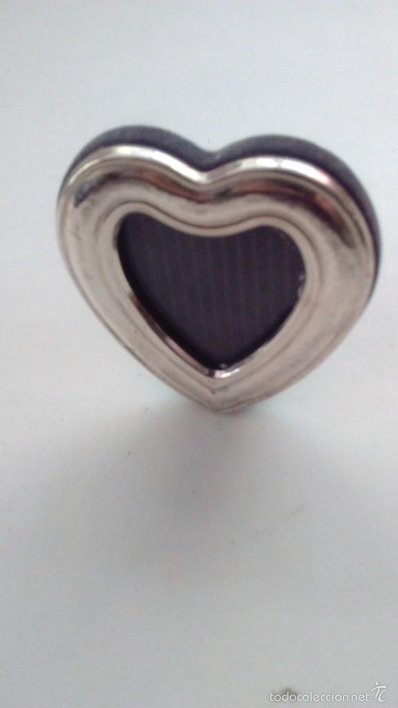 Joyeria: Peque&ntilde;o marco de plata en forma de coraz&oacute;n - Foto 1