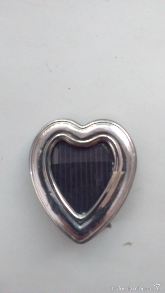 Joyeria: Peque&ntilde;o marco de plata en forma de coraz&oacute;n - Foto 2