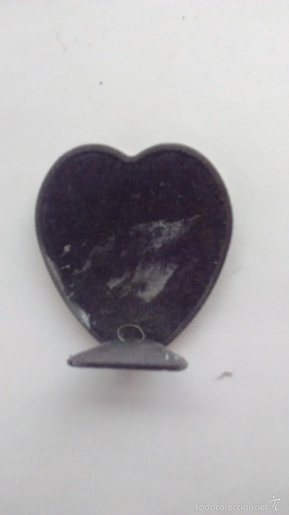Joyeria: Peque&ntilde;o marco de plata en forma de coraz&oacute;n - Foto 3