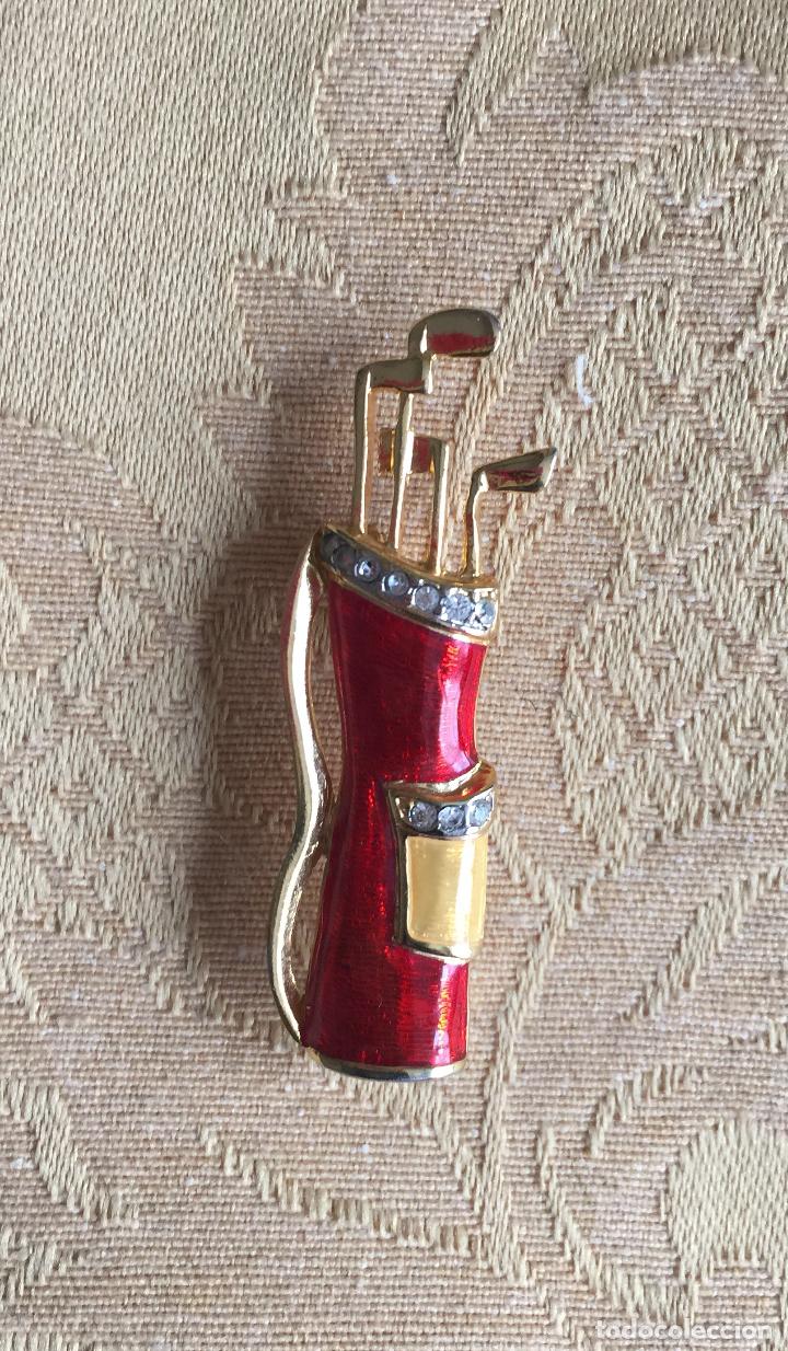 Joyeria: BROCHE VINTAGE PALOS DE GOLF - Foto 2