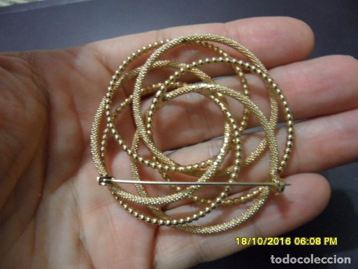 Joyeria: D- BONITO BROCHE ENTRELAZADO DI&Aacute;METRO: 6 CTMS. - Foto 3