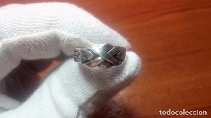 Joyeria: Antiguo anillo de plata, muy bonito - Foto 3