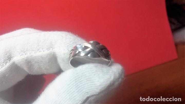 Joyeria: Antiguo anillo de plata, muy bonito - Foto 4