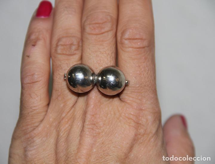 Joyeria: SOR048 SORTIJA VINTAGE. METAL PLATEADO. AJUSTABLE. ESPA&Ntilde;A. A&Ntilde;OS 90