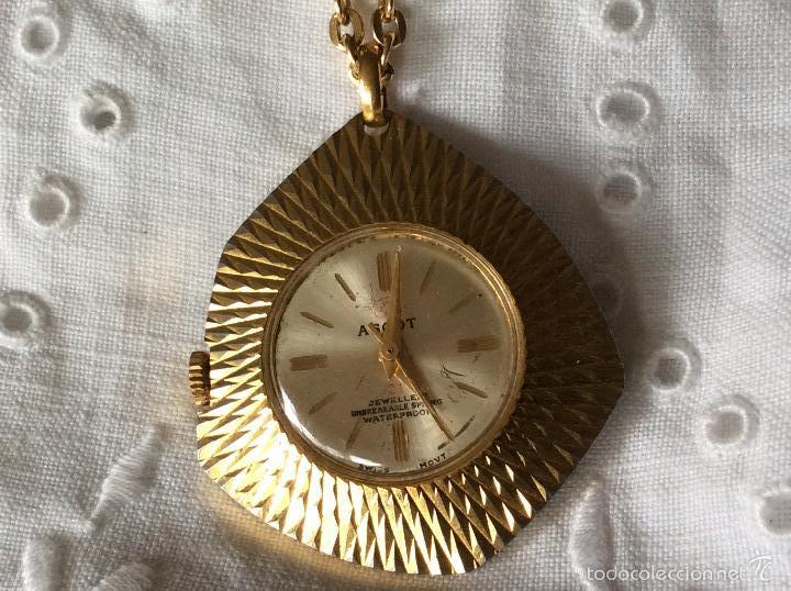 Joyeria: BONITO RELOJ DE SE&Ntilde;ORA CON CADENA MARCA ASCOT - Foto 1