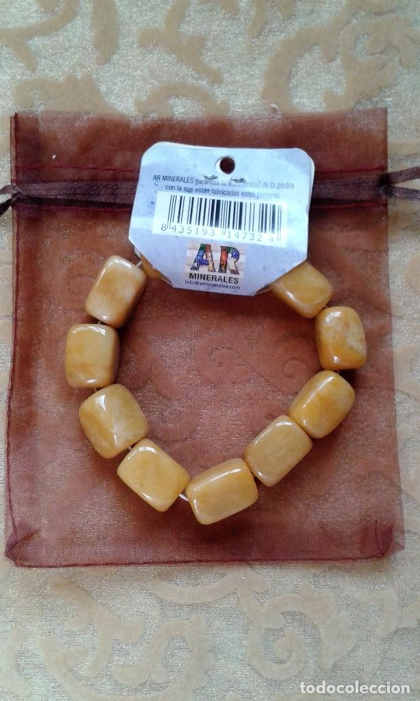 Joyeria: PULSERA DE JADE AMARILLO . - Foto 2