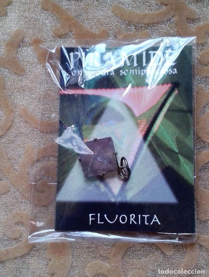 Joyeria: COLGANTE PIR&Aacute;MIDE FLUORITA - Foto 1